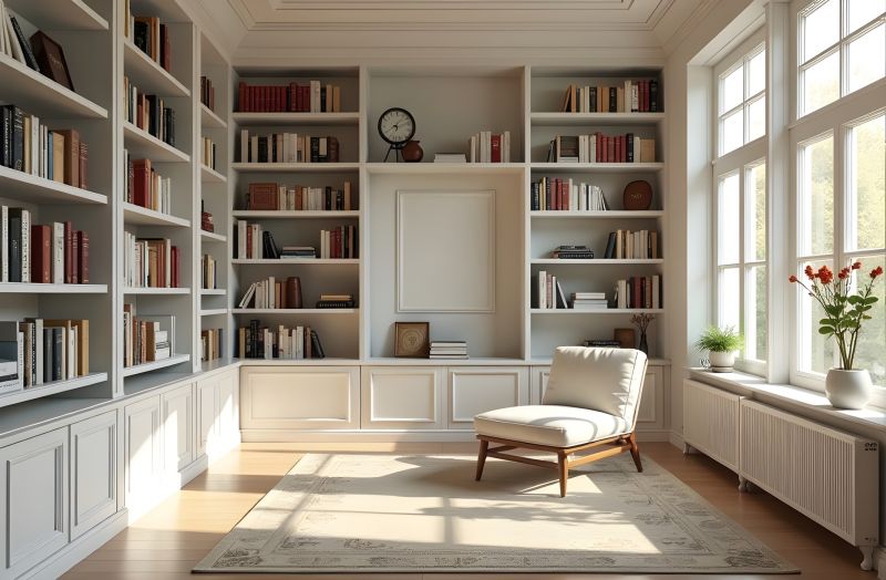 Built In Desk Installation in Durham, NC