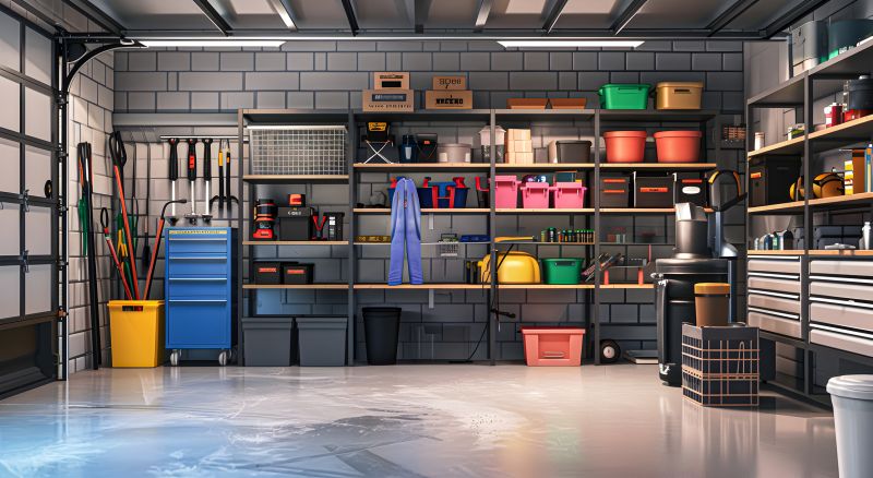 Garage Shelves Installation in Loudoun County, VA